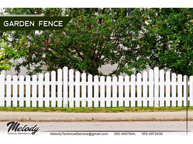 Wooden Fence in Dubai | Garden Area Fence i Arabian Ranches | Wooden Fence Suppliers