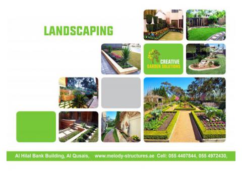 Landscaping , Hardscaping Suppliers in Dubai, UAE
