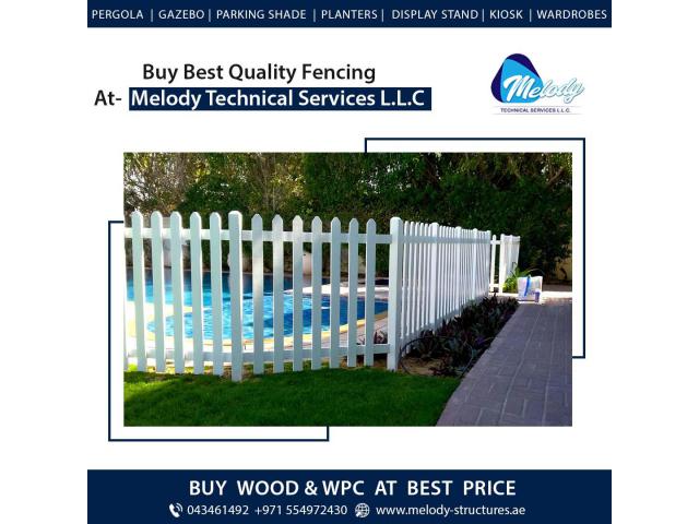 WPC Fence in Al Furjan | WPC fence in Jumeirah | WPC Fence in Dubai