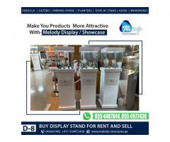 Rental Jewelry Showcase in Dubai | Jewelry Showcase Suppliers | Display Stands For Rent