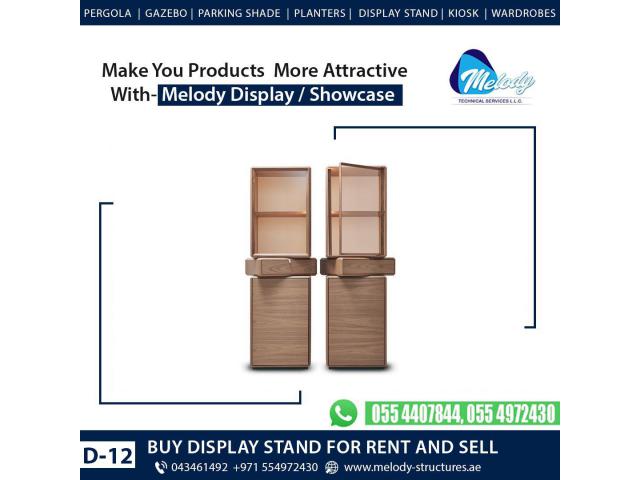 Rental Jewelry Showcase in Dubai | Jewelry Showcase Suppliers | Display Stands For Rent