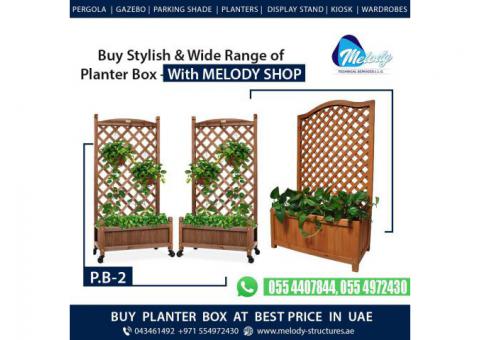 Wooden Planters in Jumeirah | Vegetable Planter Box in Jumeirah