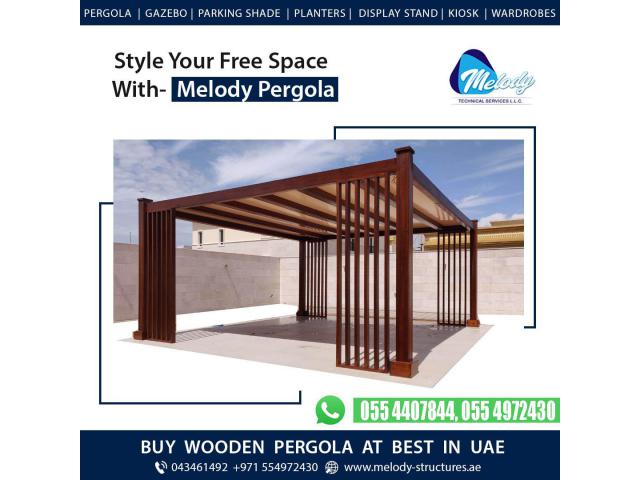 Pergola Suppliers | Pergola in Al Furjan | Wooden Pergola Design Dubai