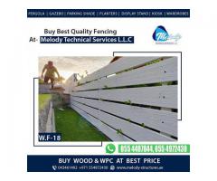 Picket Fence In Al Furjan | WPC Fence in Al Furjan | Wooden fence in Al Furjan