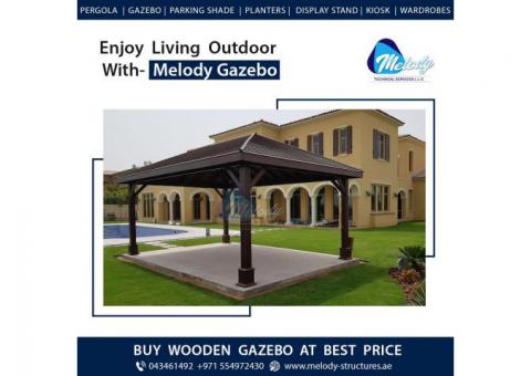 Garden Gazebo in Al Furjan | Gazebo Design in Dubai | Wooden Gazebo Suppliers