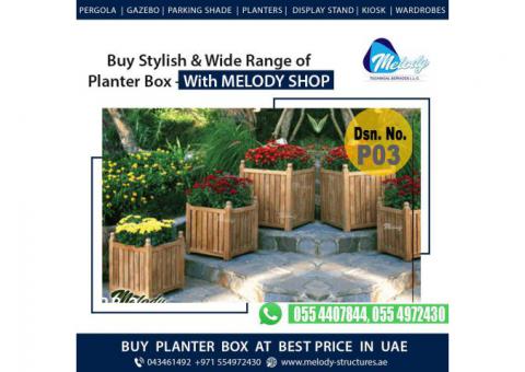 Planters For Restaurant in Al Furjan | Planter Box For Vegetables in Al Furjan Dubai