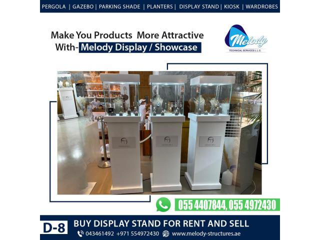 Jewellery Showcase in Al Furjan | Rental jewellery Display Stand in Dubai