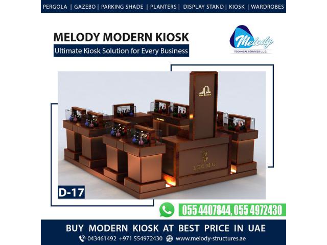 Mall Kiosk in Al Furjan | Wooden Kiosk Suppliers in Dubai | Perfume Kiosk in Dubai