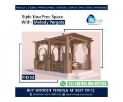 Pergola In Uae | Pergola Suppliers Dubai | Wooden Pergola in Jumeirah