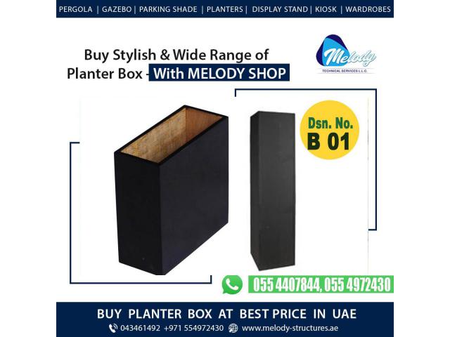 Planters Box Suppliers in Dubai | Vegetable Planter Box | Wooden Planter Box in Dubai