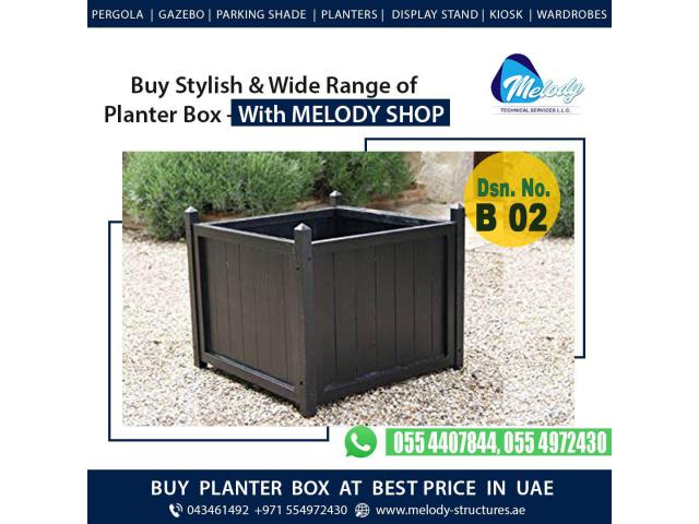 Planters Box Suppliers in Dubai | Vegetable Planter Box | Wooden Planter Box in Dubai