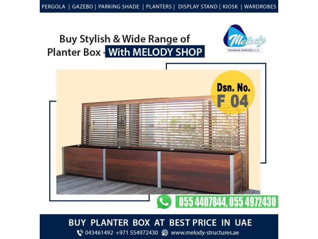 Wooden Planter Box Suppliers | Buy Planter Box At Best Price in Dubai