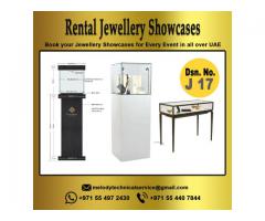 Jewelry Display for rent in Dubai | Jewelry Showcase Suppliers for events in Dubai