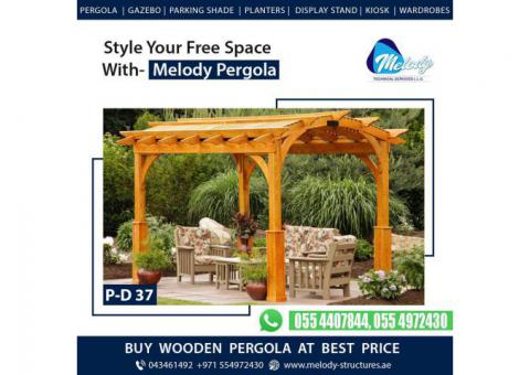 Pergola At Affordable Price in Dubai | Wooden Pergola Suppliers Company in UAE