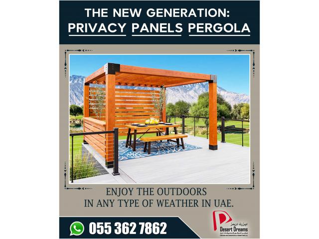 Wooden Pergola Experts in Uae | Best Cheap Pergola | Dubai.