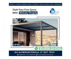 Aluminium Pergola Suppliers in Dubai | Aluminium Pergola shade in Dubai Abu Dhabi Sharjah UAE
