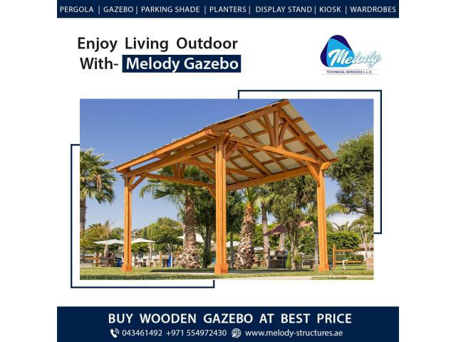 Wooden Gazebo Suppliers in Dubai | Garden Gazebo Manufacturer in Dubai