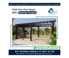 Pergola in Dubai | Garden Pergola Suppliers | Wooden Pergola in UAE