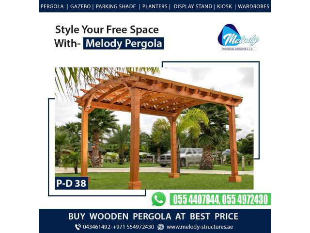 Arched Pergola Design | Arch Pergola Suppliers in Dubai | Arch Pergola Wooden