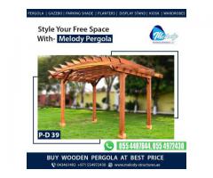 Get The Best Wooden Pergola Suppliers in Dubai | Pergola Design UAE