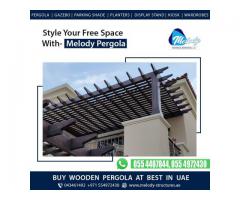 Wooden pergola Suppliers in Dubai | Outdoor Pergola in UAE | Pergola Manufacturing in Dubai