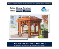 WPC Gazebo in Dubai | Wooden Gazebo | Gazebo With Decking