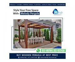 Pergola in Dubai Hills | Wooden Pergola | Pergola in Emirates Hills