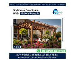 Buy Pergola At Best Price in Arabian Ranches 1-2 | Wooden Pergola in Dubai