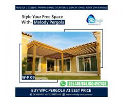 Pergola Wooden in Dubai | WPC/Aluminium Pergola Suppliers | Canopy Pergola in Al Barsha