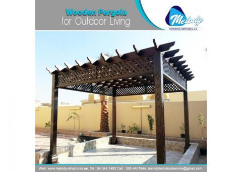 Creative Pergola Manufacture in Dubai | Backyard Pergola Suppliers Dubai Abu Dhabi