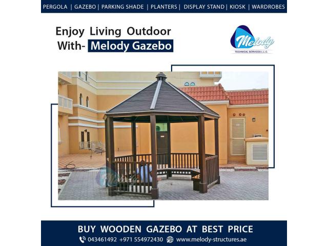 Garden Gazebo in Burj Dubai | Gazebo in Al Barsha | Wooden Gazebo in Jumeirah