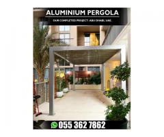 Aluminium Pergola Suppliers in UAE | Sun Shades Aluminium Pergola Dubai.