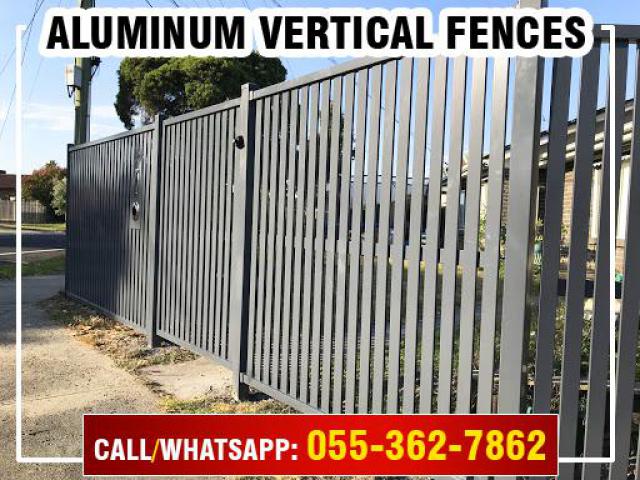 Wall Mounted Aluminium Fences in Uae | Aluminium Louver Fences Uae.