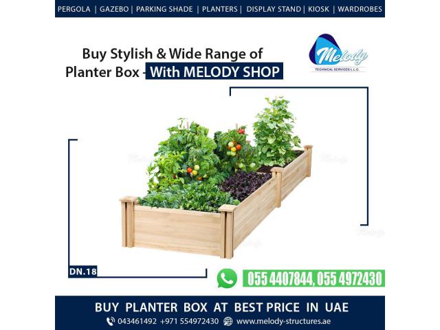 Vegetable Planter Box in Dubai | Garden Planter Box in Dubai | Planter Box Suppliers UAE