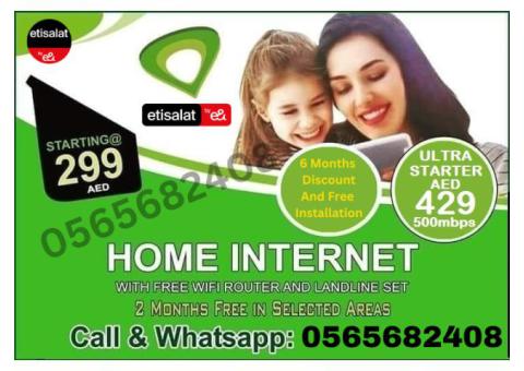 Etisalat home internet service