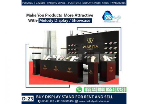 Rental Jewelry Showcase in Dubai | Jewelry Display Stand Suppliers in UAE