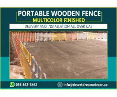 Rental Wooden Fences in Uae | Monthly and Weekly Rental Fences in Uae.