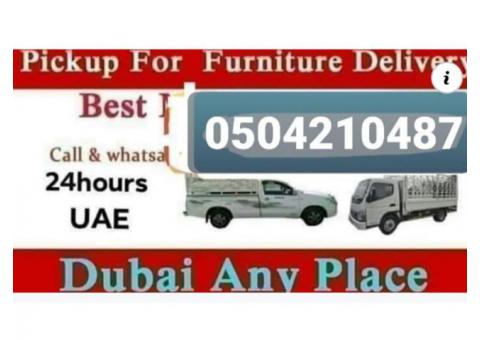 Pickup truck for rent in nad al  sheeba 0504210487
