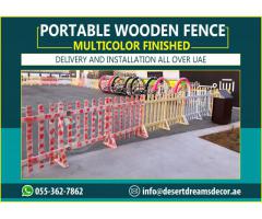 Portable Wooden Fences Suppliers in Uae | Rental Fences all Over Uae.