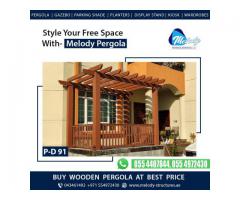 WPC Pergola in Dubai | Outdoor Pergola in Dubai | Garden Pergola Suppliers