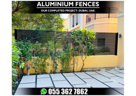 Aluminium Privacy Fence | Our Completed Project in Dubai, Uae.