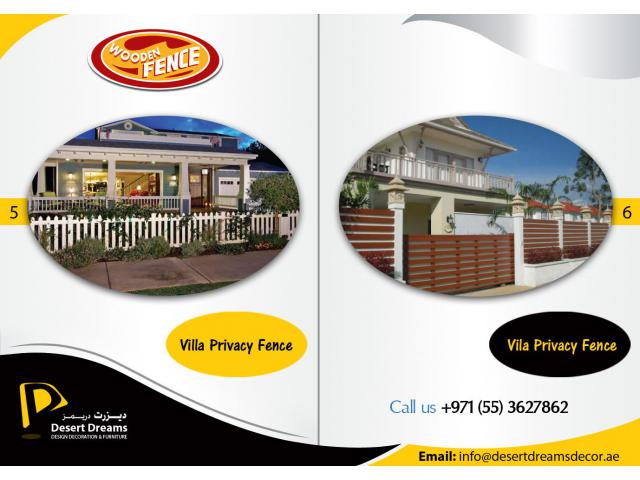 Privacy Fence Solutions in Uae | Desert Dreams Design and Decoration.