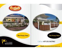 Privacy Fence Solutions in Uae | Desert Dreams Design and Decoration.