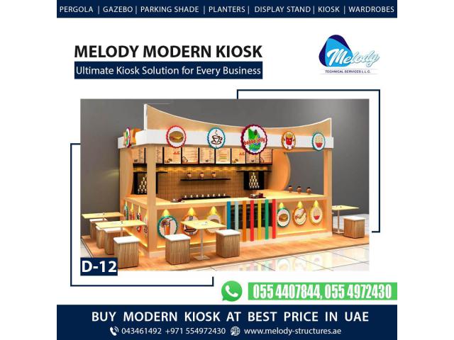 Wooden Kiosk Suppliers in Dubai | Jewelry Kiosk | Perfume Kiosk | Mobile Kiosk