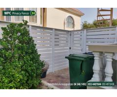 WPC Fence in Dubai | Wooden Picket Fence installation in UAE | WPC Decking in Sharjah
