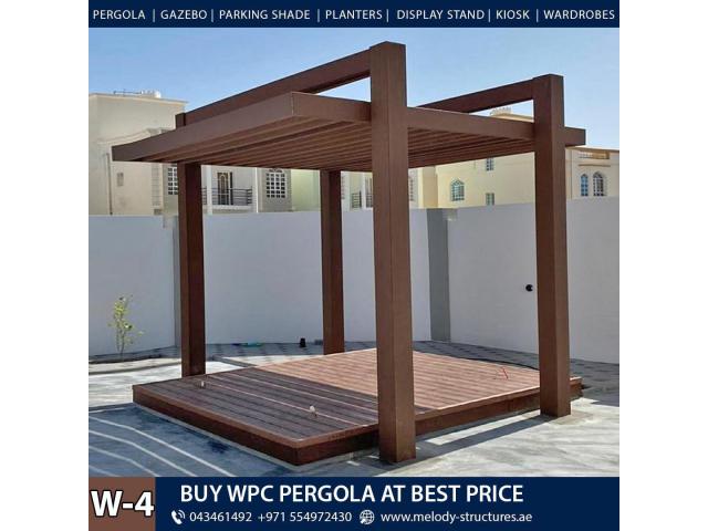WPC Pergola Suppliers | WPC Pergola in Dubai | WPC Pergola in UAE