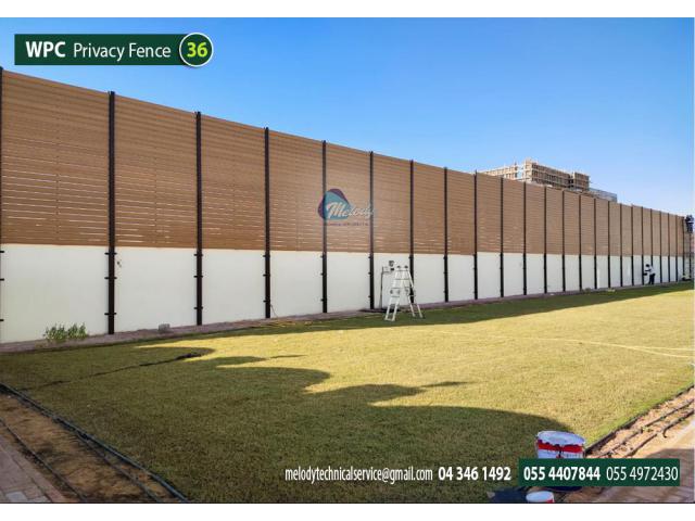 wpc fence Supply with installation in UAE
