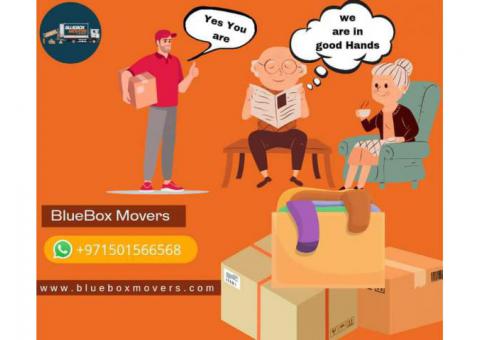 0501566568 BlueBox Movers in DIFC Office,Flat move with Close Truck