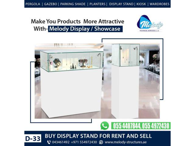 Jewelry Display Suppliers in UAE | Display Showcases for Rent in Dubai