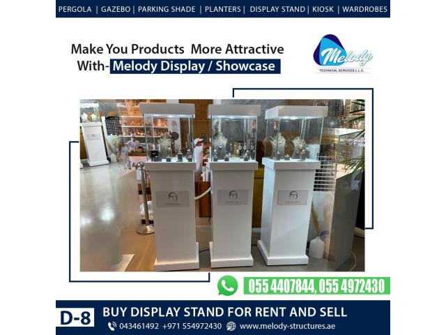 Jewelry Showcase | Jewelry Display Stand in Dubai | Rental Showcase in UAE
